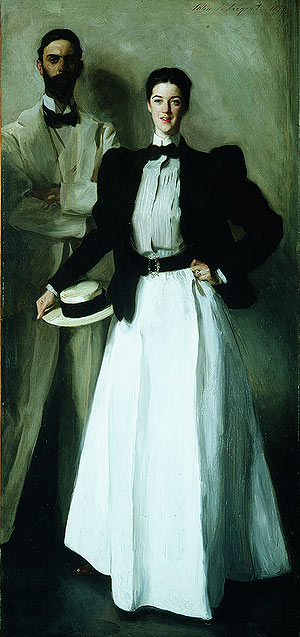 Mr. And Mrs. I. N. Phelps Stokes, by John Singer Sargent, 1897